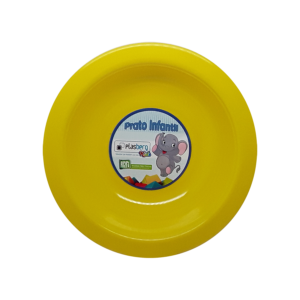 Prato Infantil Pequeno Amarelo