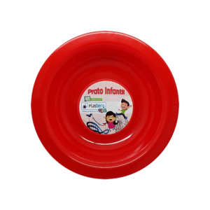 Prato Infantil Pequeno Vermelho