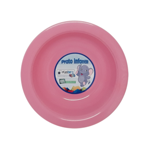 Prato Infantil Pequeno Rosa bebê