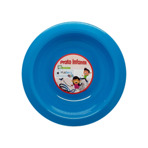 Prato Infantil Pequeno Azul