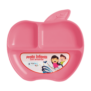 Prato Maçã Rosa bebê