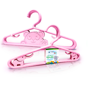 Cabide Infantil Rosa