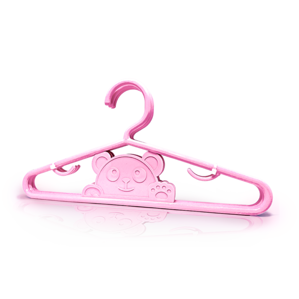 Cabide Infantil Rosa - Imagem 2