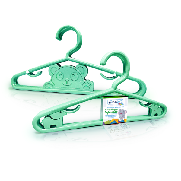 Cabide Infantil Verde