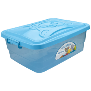 Caixa Baby Multiuso Translúcida Azul