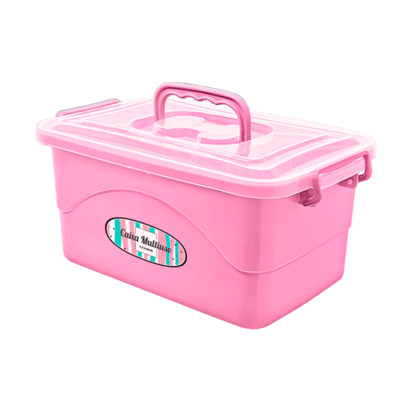 Caixa Multiuso Rosa 4,2 L