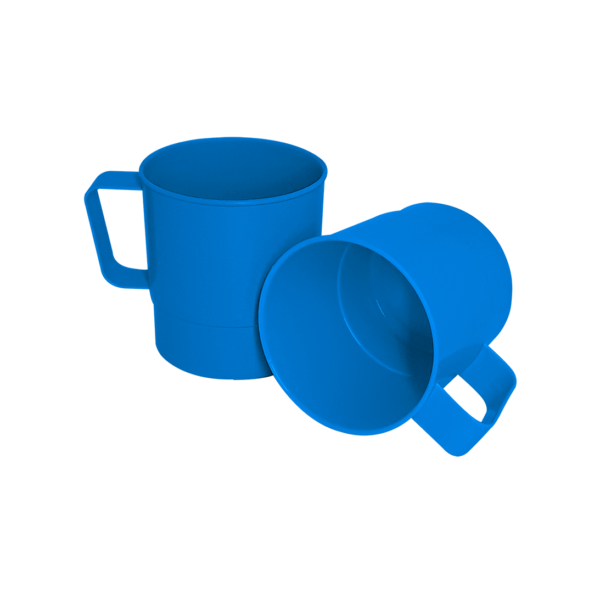 Caneca Plástica Azul