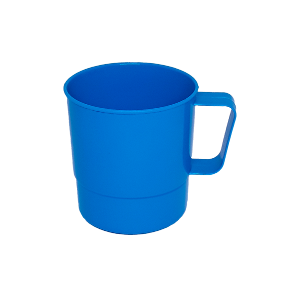 Caneca Plástica Azul - Imagem 2