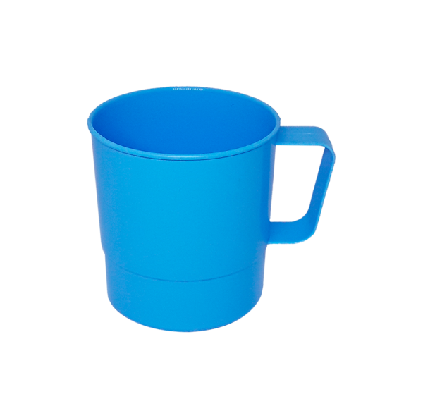 Caneca Plástica Azul Bebê - Imagem 2