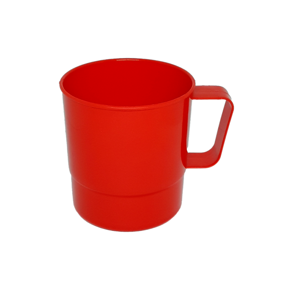 Caneca Plástica Vermelho - Imagem 3