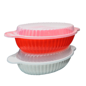 Tigela Oval com Tampa
