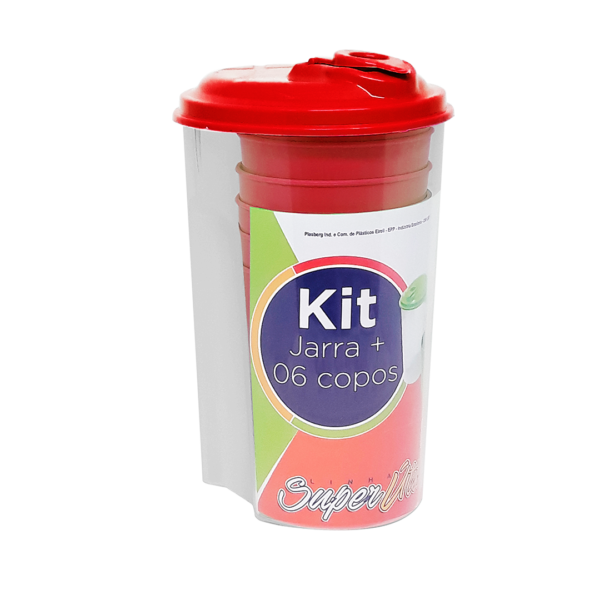 Kit Jarra 1,2L + 6 copos - Imagem 3