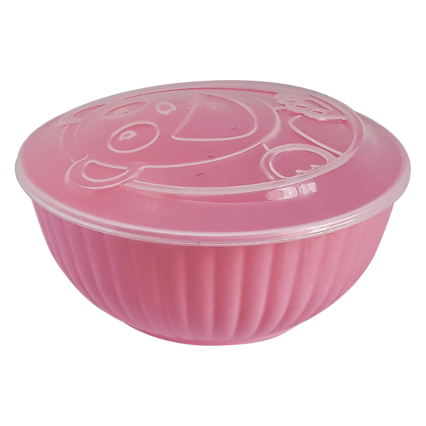 Tigela Infantil Rosa Bebê