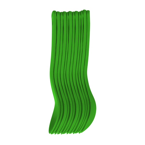 Colher Infantil Verde - Imagem 2