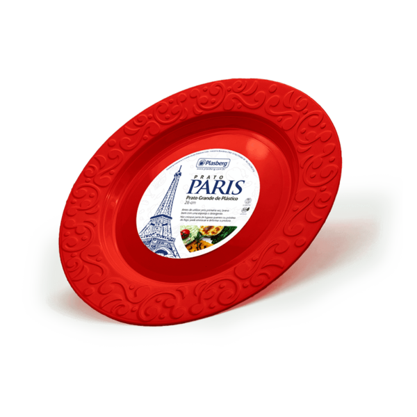 Prato Paris Vermelho