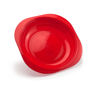 Prato Quadrado Vermelho
